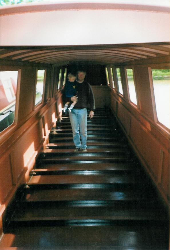 Barry and Grant inspect the interior